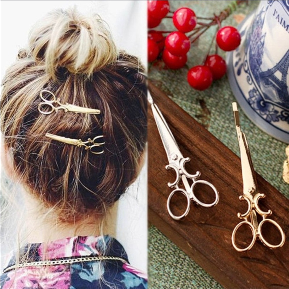 *Back in Stock* Amazing Scissor Hair Pin ✂️ - Picture 1 of 6
